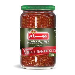 مهرام ترشی اندولسی 650گرم